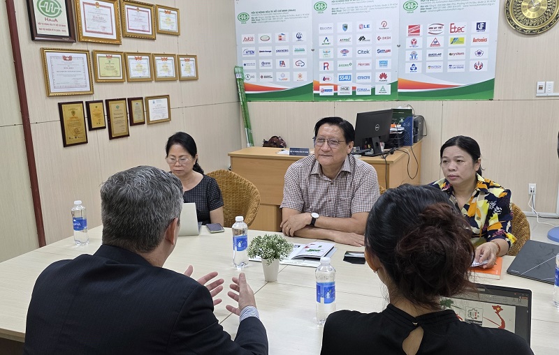 PGS.TS. Lê Hoài Quốc – Chủ tịch Hội Tự động hóa TP.HCM tán thành việc phối hợp tổ chức workshop cho sinh viên, đào tạo nhân lực.