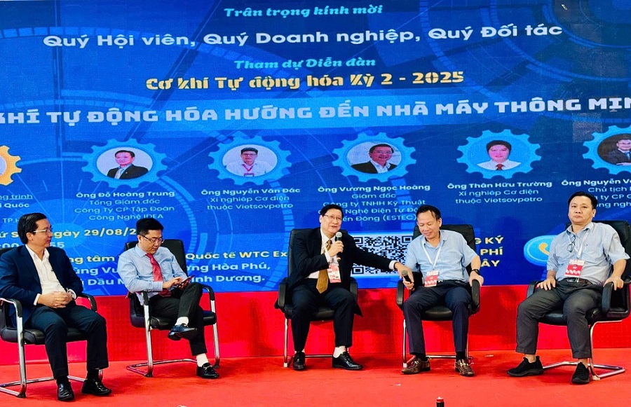 Phiên tọa đàm về Giải pháp hướng đến Nhà máy thông minh