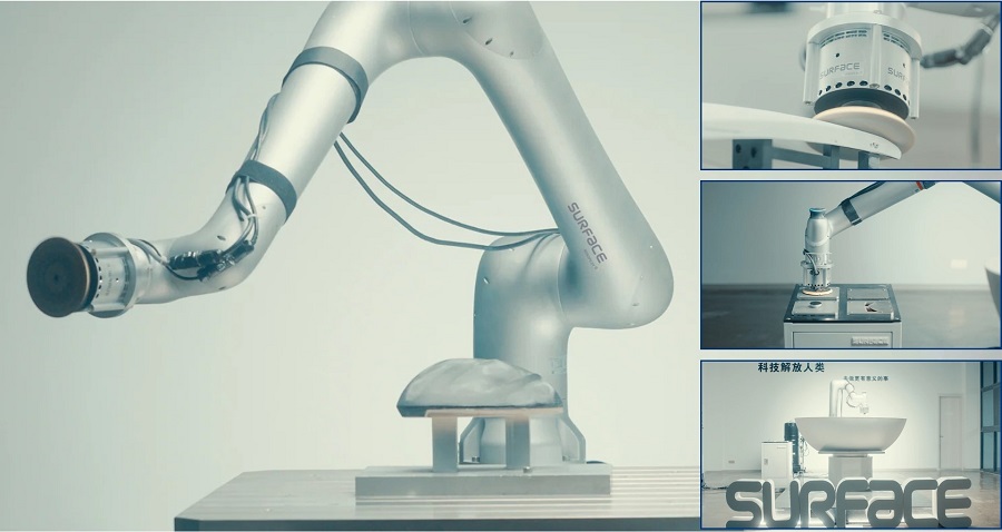 Giải pháp robot mài mối hàn SURFACE